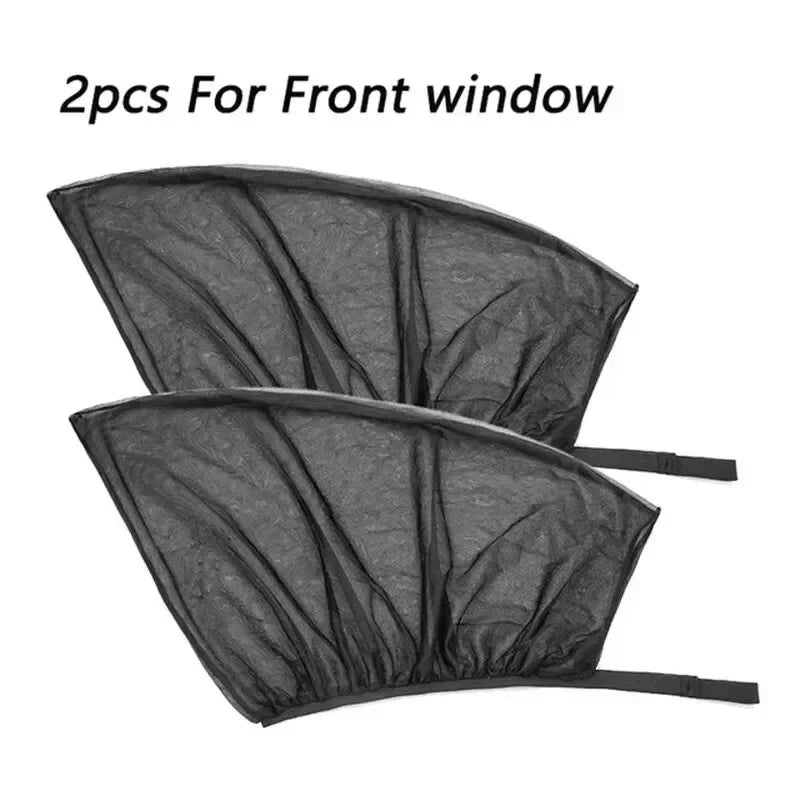 Car Sunshade for SUV & Hatchback | UV-Reflective Heat Reduction | Umbrella-Fold Design | Large 140×79 cm